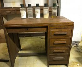 Bureau ancien bois 