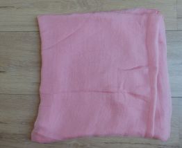 Grand Foulard ou Etole Rose