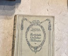 Servitude et grandeur militaires, A de Vigny (Ref. 2024-232)