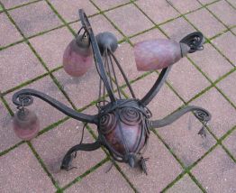 lustre fer forgé