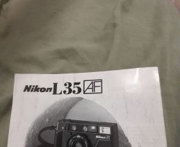 Appareil photo Nikon argentique non tester (an 1983)