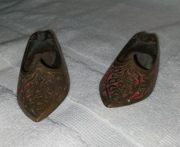 paire de Cendrier babouche coloré sabot india