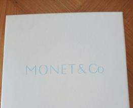 Collier argent rhodié et pendentif cristal - Monet