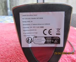 Lampe de bureau 