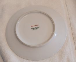 assiette dessous de tasse jeux de cirque Georges Boyer Limog