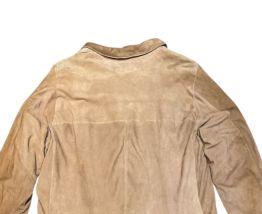 Veste en daim vintage grande taille