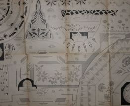 affiche revue 1936 le journal des brodeuses 