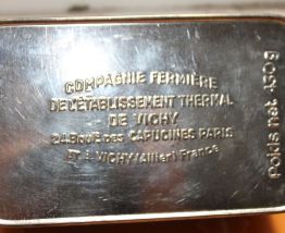 boite métal ancienne de pastilles vichy état