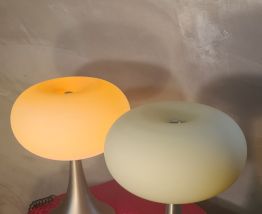  paire Lampe De Table Prisma Champignon 1975, Ufo A Space  3