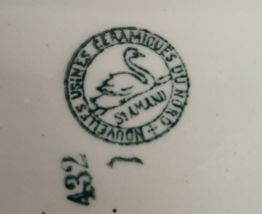 Ancien Ravier Céramique Saint Amand