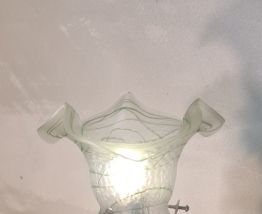  lampe a bascule laiton avec tulipe verre art nouveau loeste