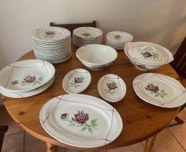 Service vaisselle années 60