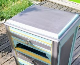 commode en bois restaurée