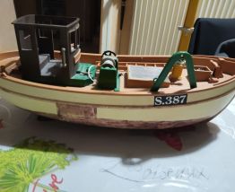 Bâteau chalutier playmobil année 80