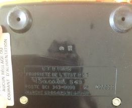 Telephone Socotel Orange