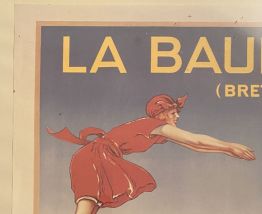 Affiche encadrée LA BAULE 