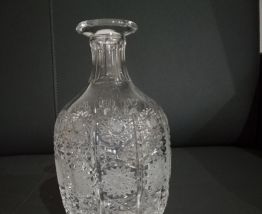 Carafe À Liqueur En Cristal De Bohème De Pologne 