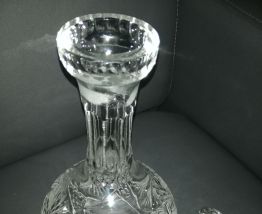 Carafe À Liqueur En Cristal De Bohème Dee Pologne 