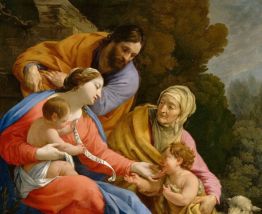 GRAVURE SUR TOILE DE JUTE/SIMON VOUET 