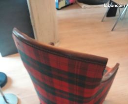 Bergère à motif écossais