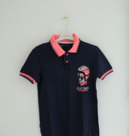 Tee-shirt polo Terra Nova avec imprimé tête de mort