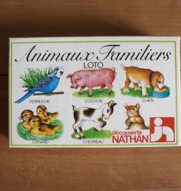Loto Animaux Familiers Nathan 