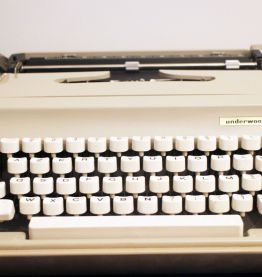 Machine à écrire vintage Underwood