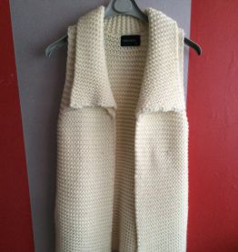 Gilet grosse maille 
