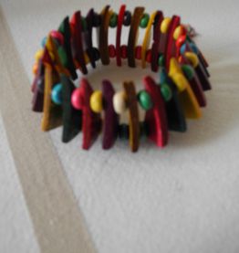 Bracelet en Noix de Coco Artisanat du Burkina-Faso