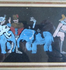 Aquarelle: le cirque