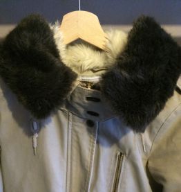 Parka beige Pull &amp; Bear en fausse fourrure