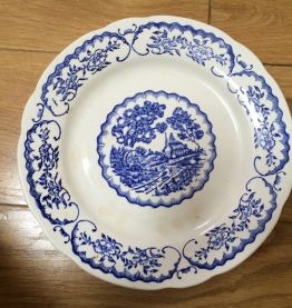 assiette petit format porcelaine