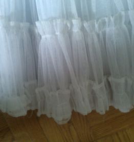 jupon blanc court taille S/M