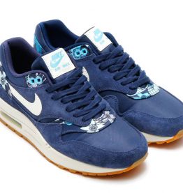 Air max bleu fleurie