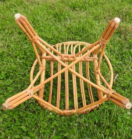 Fauteuil rotin pour enfant