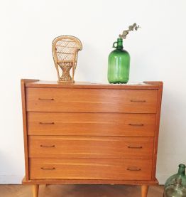 Commode vintage scandinave années 70