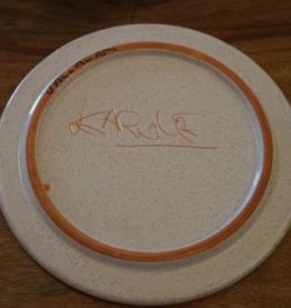 dessous de plat VALLAURIS signé KAROLE
