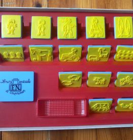 Timbres à imprimer - Fernand Nathan - vintage 70