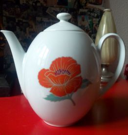 Jolie théière/cafetière - Création Alpac - 