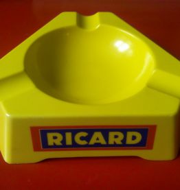 Cendrier Ricard - objet publicitaire - vintage