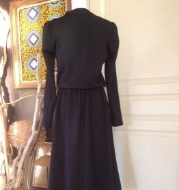 Robe noire vintage