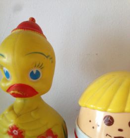 culbutos 70 ' s vintage maréchal, fisher price