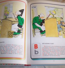 ALBUM BD DOS TISSU BECASSINE MAITRESSE D'ECOLE 