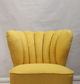 Fauteuil  VINTAGE année 50 XXL tissu Kenzo  