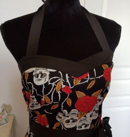 Robe pin-up style vintage rockabilly