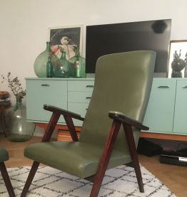 Fauteuil scandinave années 50