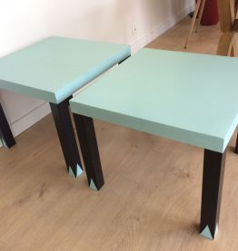 2 petites tables basses