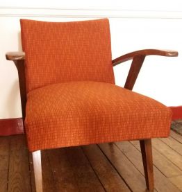 Authentique paire de fauteuils scandinaves