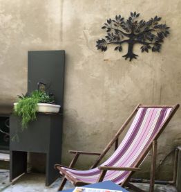 Fontaine de jardin en zinc 