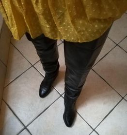 Bottes type Cuissardes vintage 